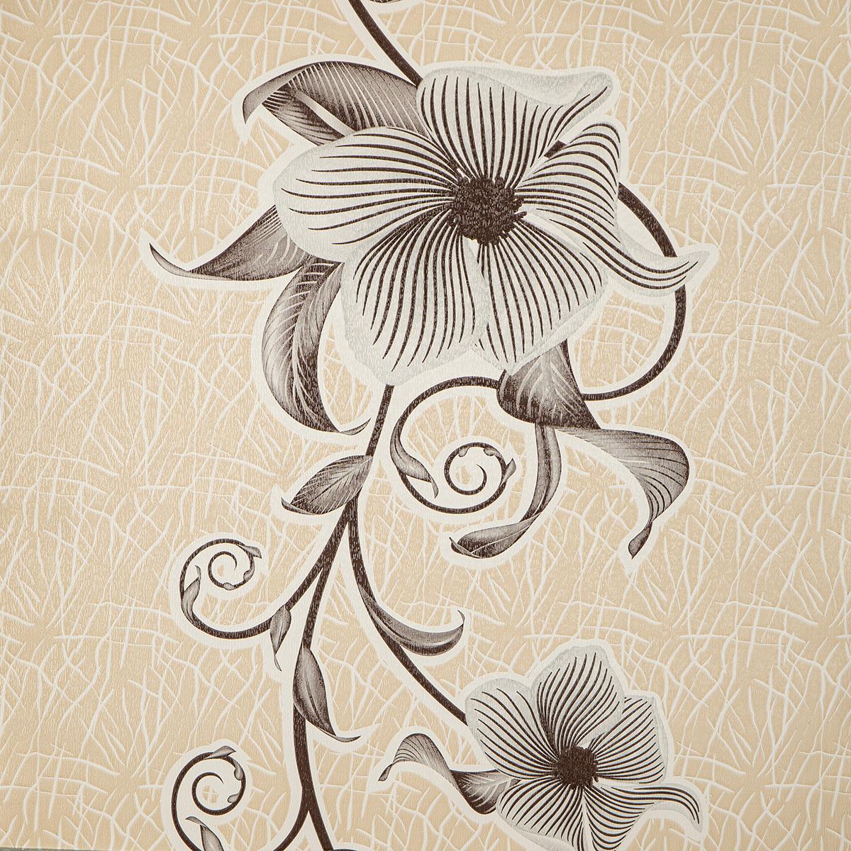 Тапет с бежов флорален дизайн Botanica | Decoratis