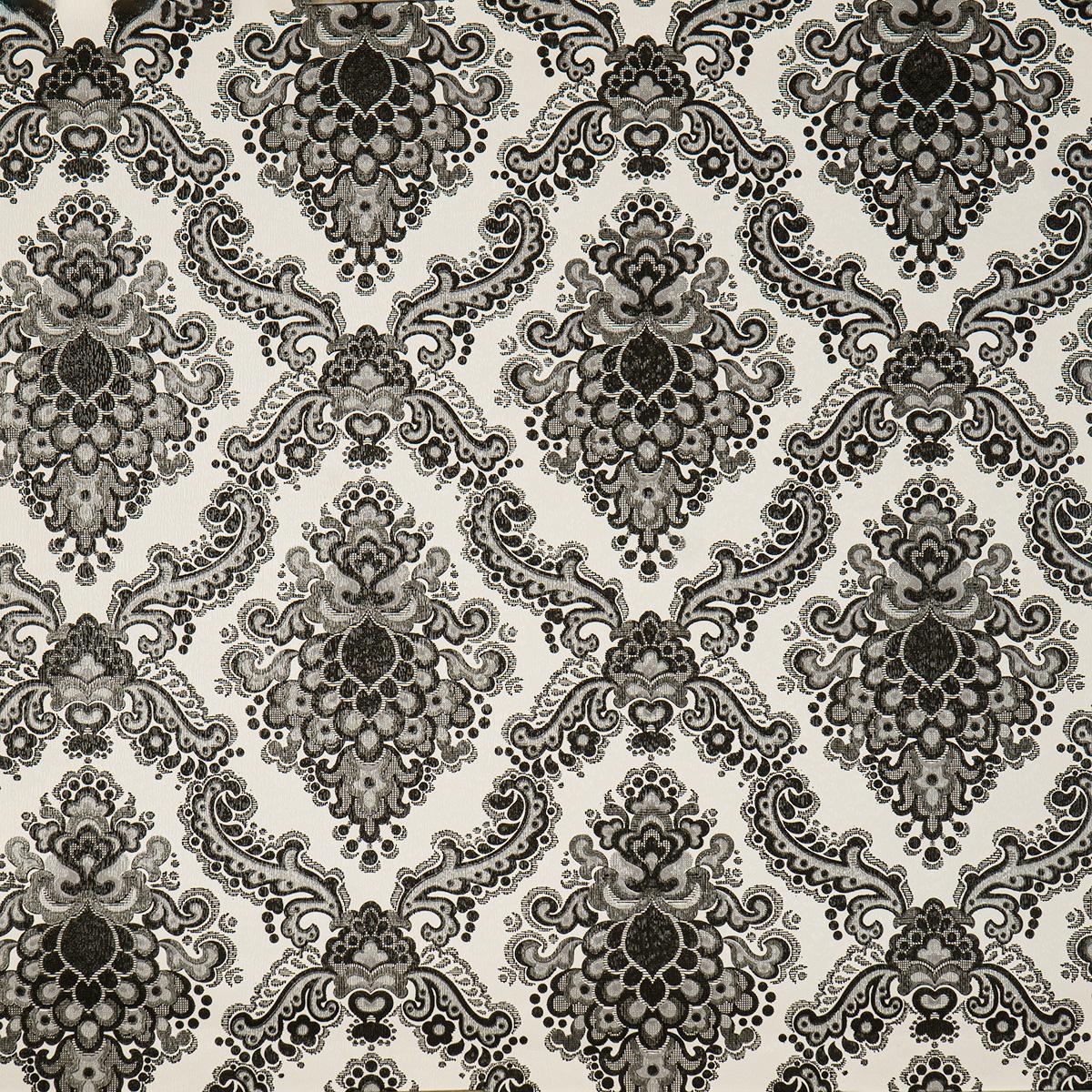 Тапет барокови орнаменти в черно Retro Renaissance | Decoratis