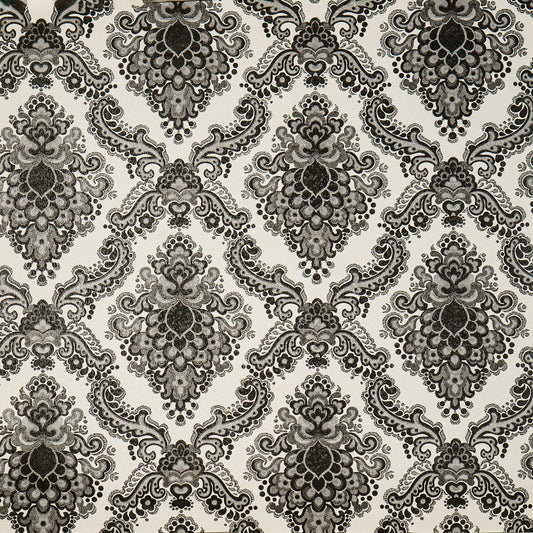Тапет барокови орнаменти в черно Retro Renaissance | Decoratis