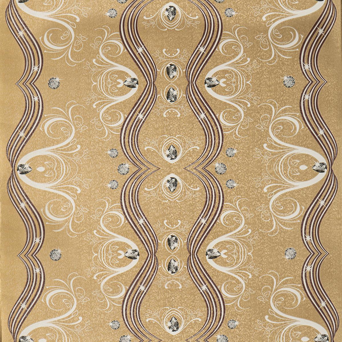 Тапет в златно винтидж Retro Revival | Decoratis