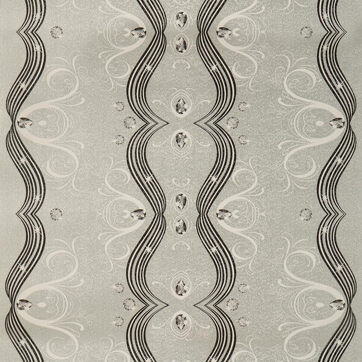 Тапет в сребро винтидж Retro Revival | Decoratis