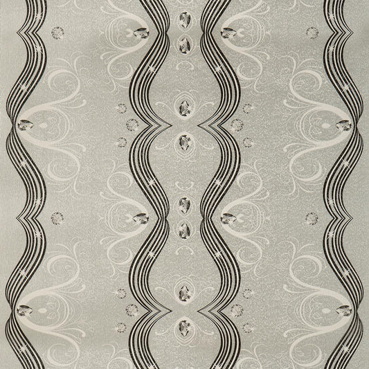 Тапет в сребро винтидж Retro Revival | Decoratis