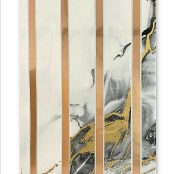 Самозалепващ тапет Golden Line 1 | Decoratis