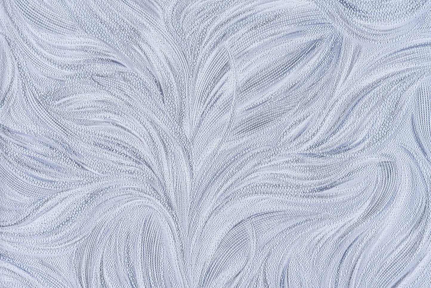 Тапет в синьо-сиво Silver Feather | Decoratis