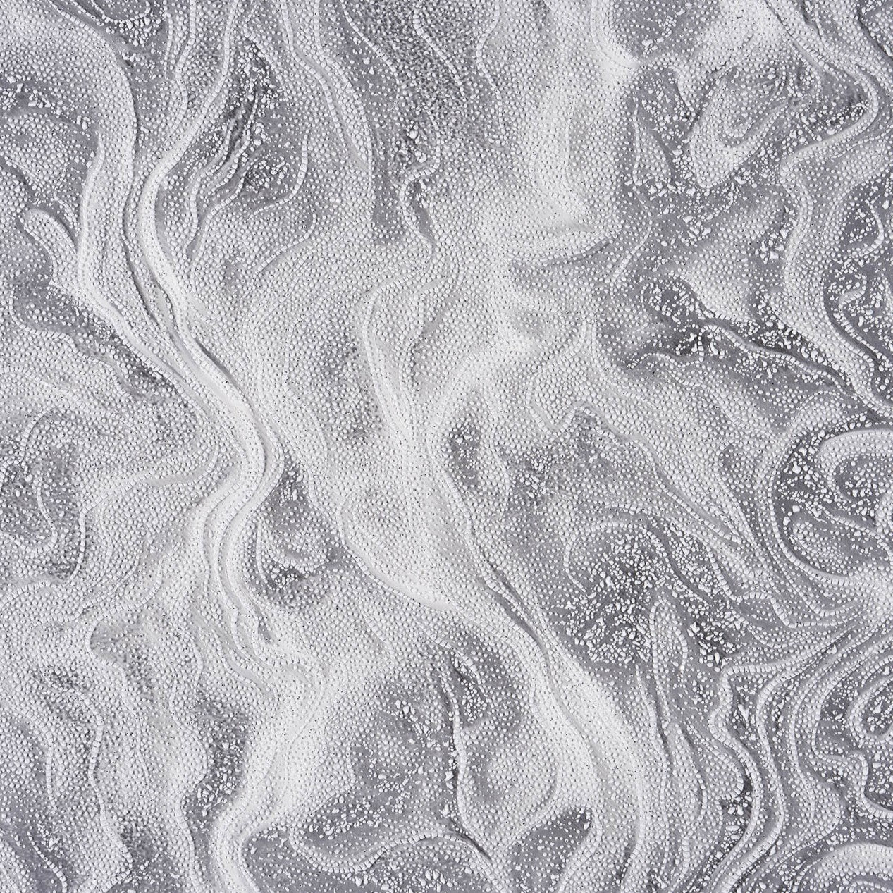 Тапет в сиво със сръбърни акценти Platinium Velvet | Decoratis