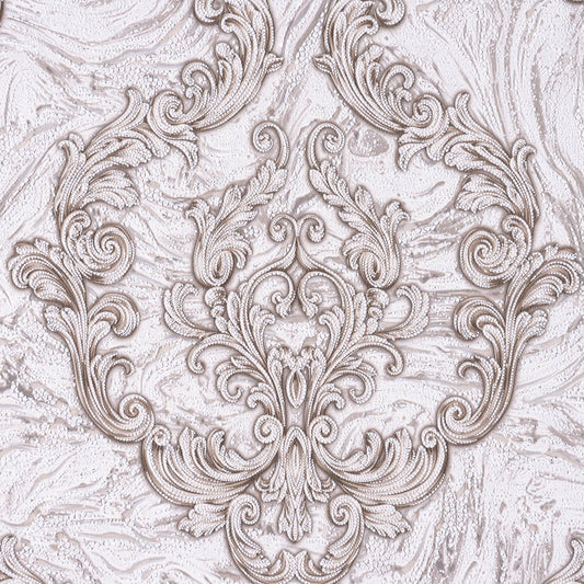 Тапет  в розово злато с бароков дизайн Baroque Elegance | Decoratis