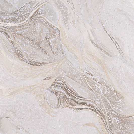 Тапет в бежово и сиво Pearl Flow | Decoratis