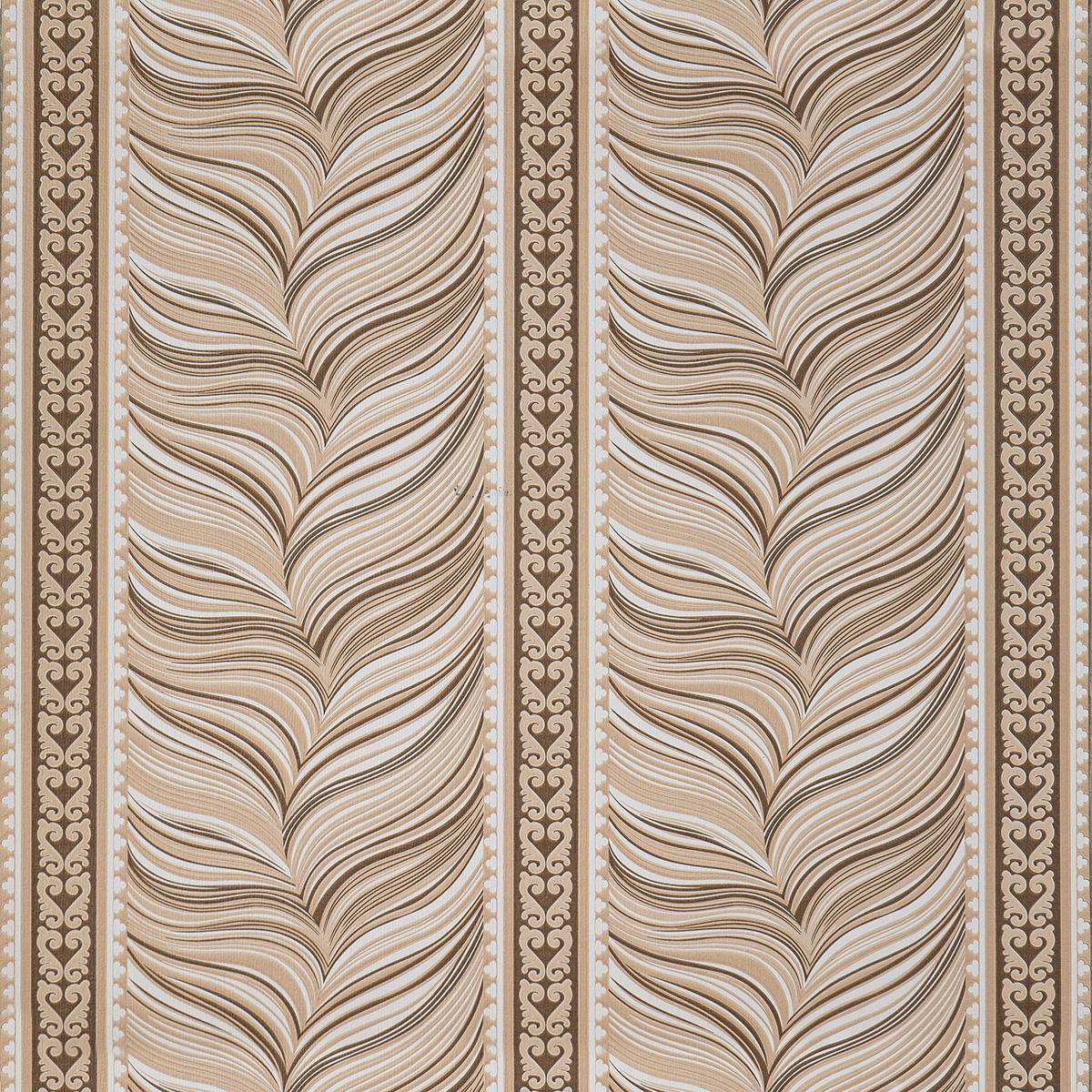 Тапет в бежово и кафяво Velvet Feathers | Decoratis
