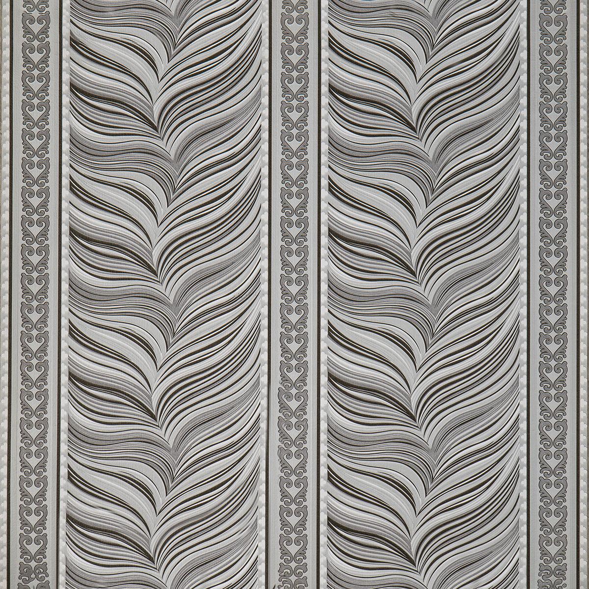 Тапет в сиво Velvet Feathers | Decoratis