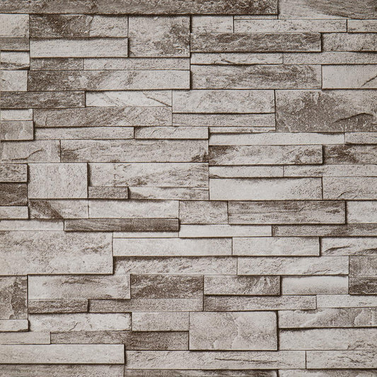 Тапет с бежов камък Linearis Stone | Decoratis