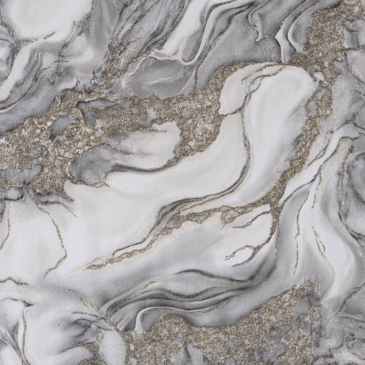 Тапет в сиво със златни акценти Mystic Elegance | Decoratis