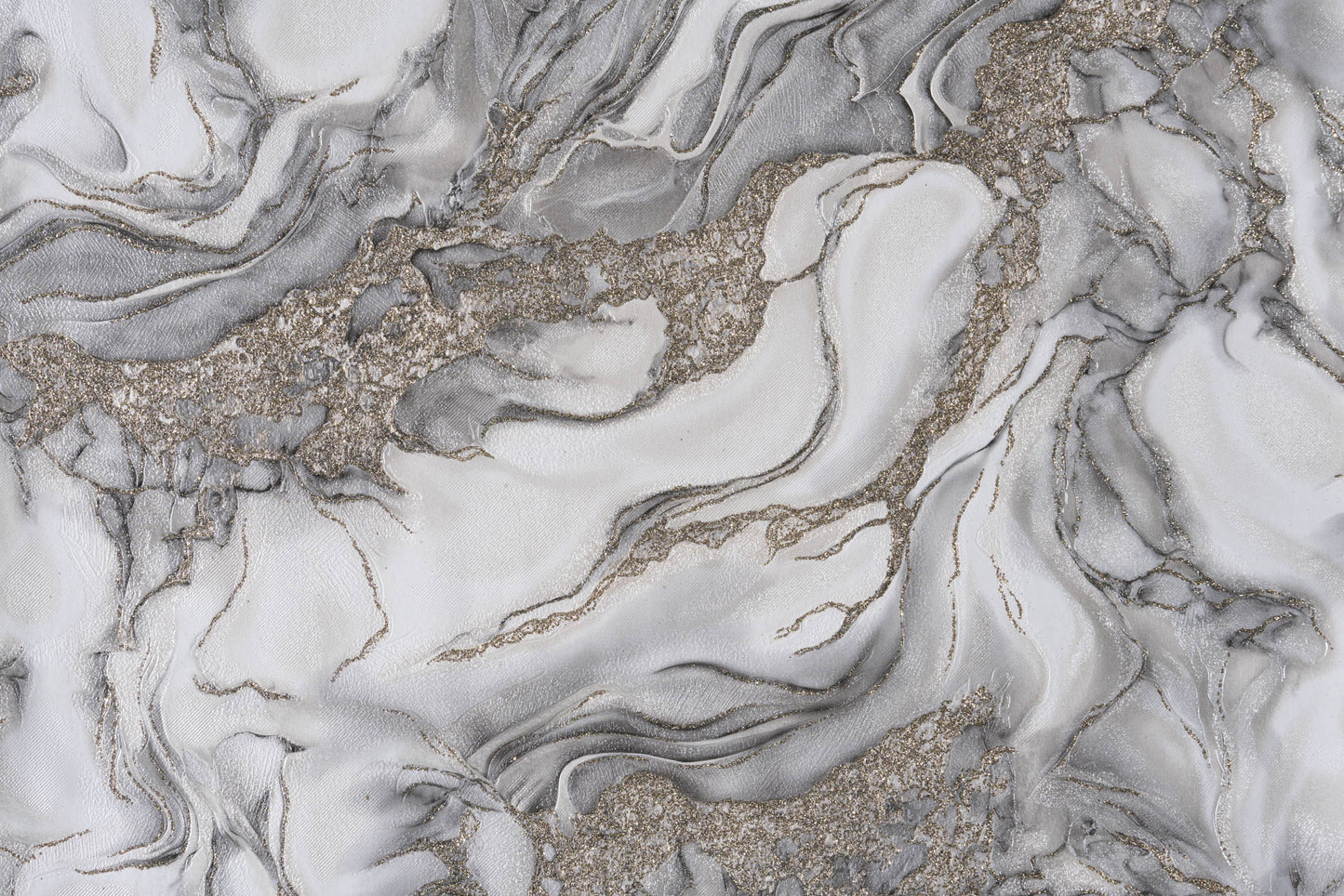Тапет в сиво със златни акценти Mystic Elegance | Decoratis
