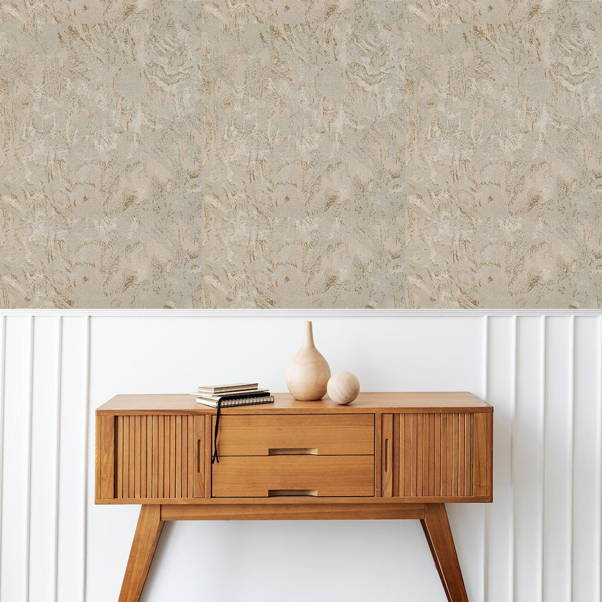 Тапет в бежово с текстура Serenova | Decoratis